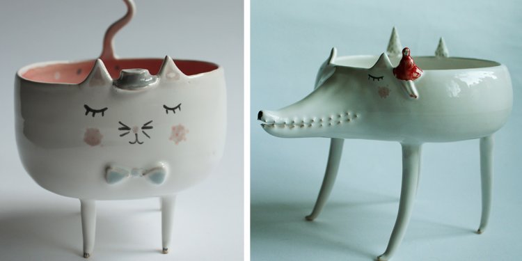 Adorable Animal Ceramics By