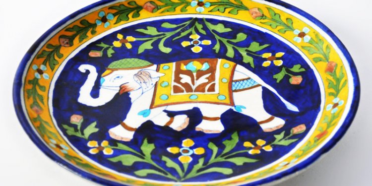Blue Pottery on Craftsvilla.com