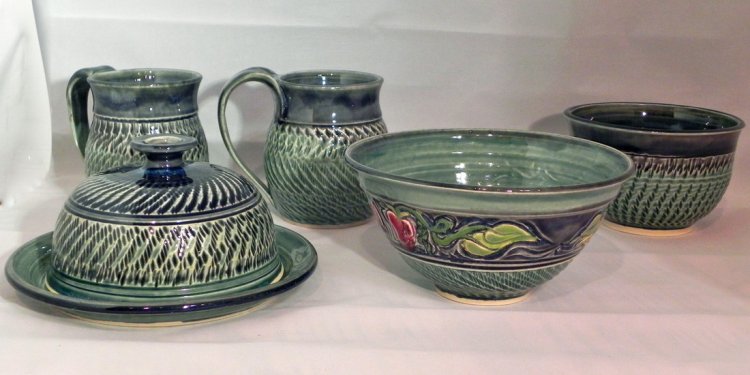 Custom Pottery Sets and