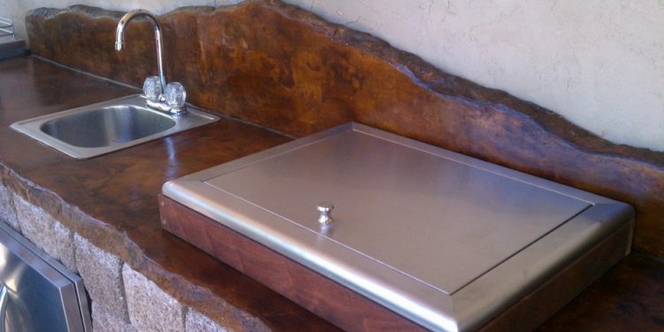 Good Looking Stained Concrete