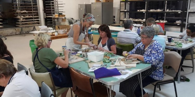 Of working with clay