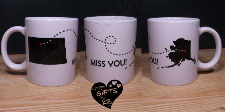 Pair of White Ceramic Mugs