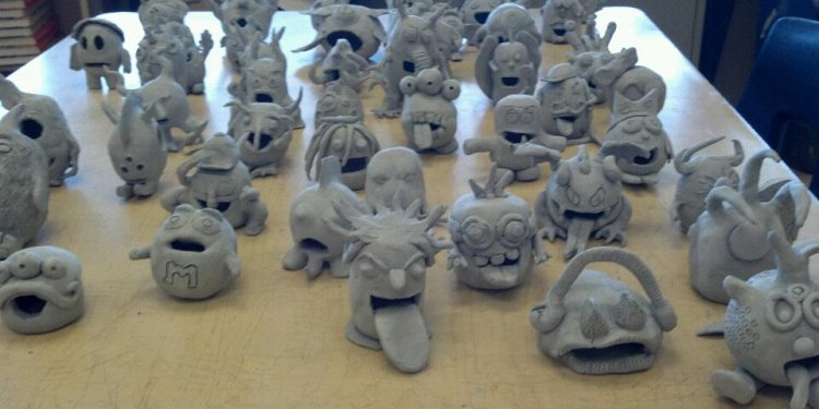 Pinch pots, Monsters and Pots