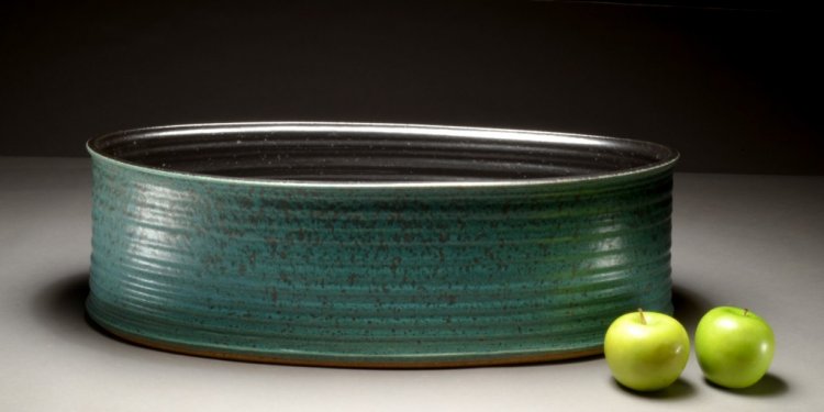 I throw and trim my pottery in