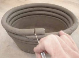 coil pot construction technique