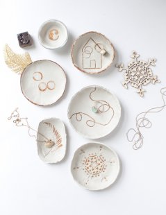 DIY Clay Bowls by Claire Zinnecker | photos by Kate Stafford for Camille Styles