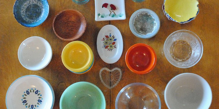 Handmade plates and bowls
