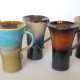 Cool clay mugs