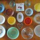 Handmade plates and bowls