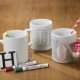 Personalized Pottery Coffee Mugs