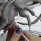 Smoothing clay Sculpture