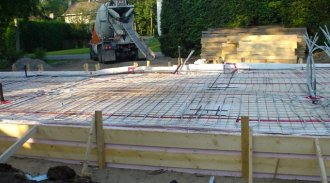 Step by step guide for slab-on-grade home construction