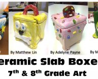 Ceramic slab boxes