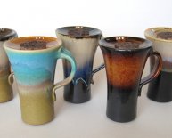 Cool clay mugs