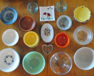 Handmade plates and bowls