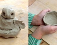 Working with clay